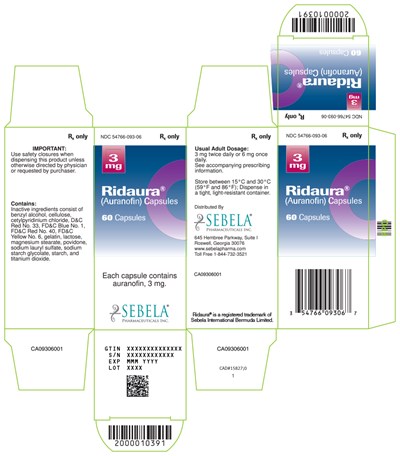 CA09306001 Ridaura 3mg.jpg CA09306001 Ridaura 3mg